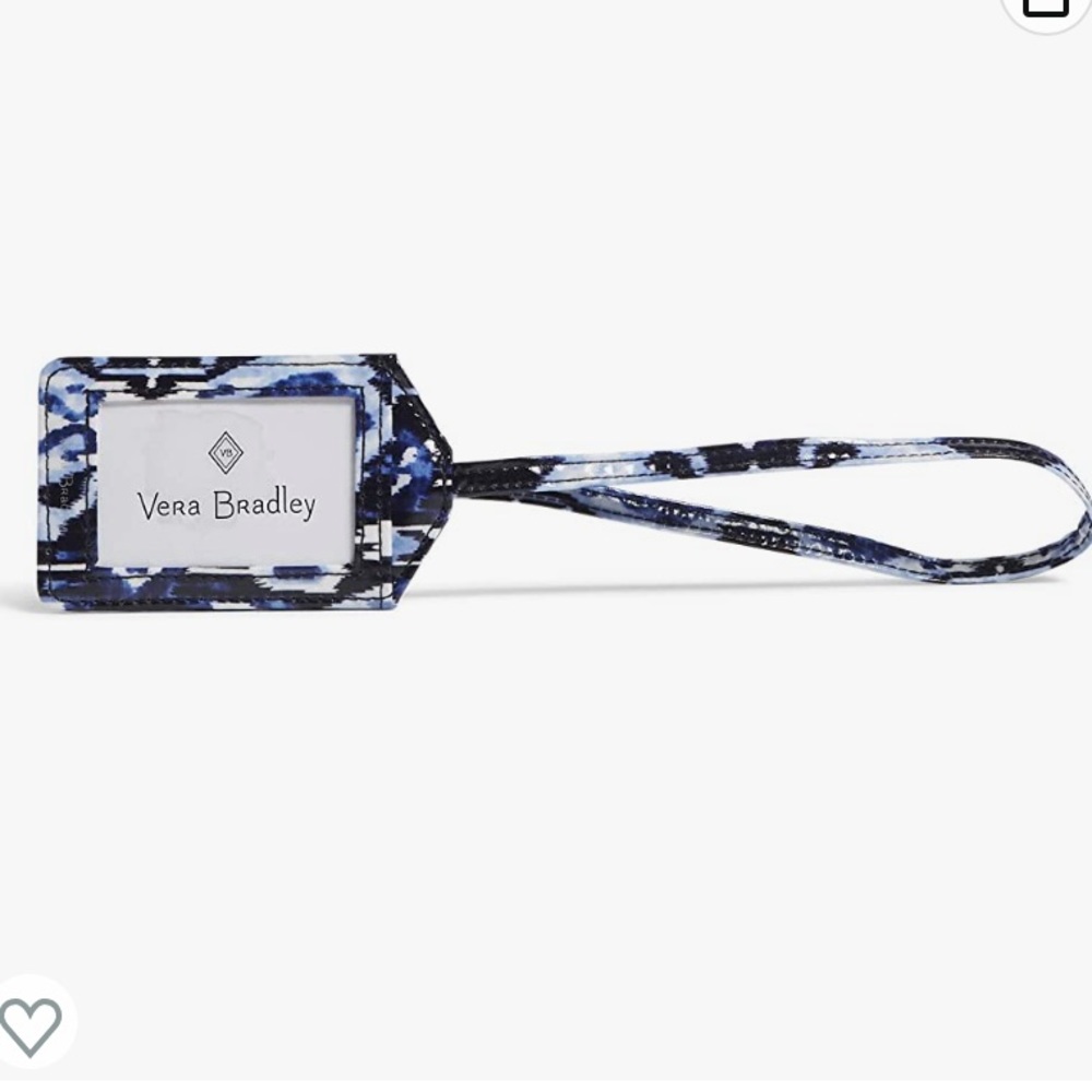 Vera Bradley Luggage Tag in Ikat Island